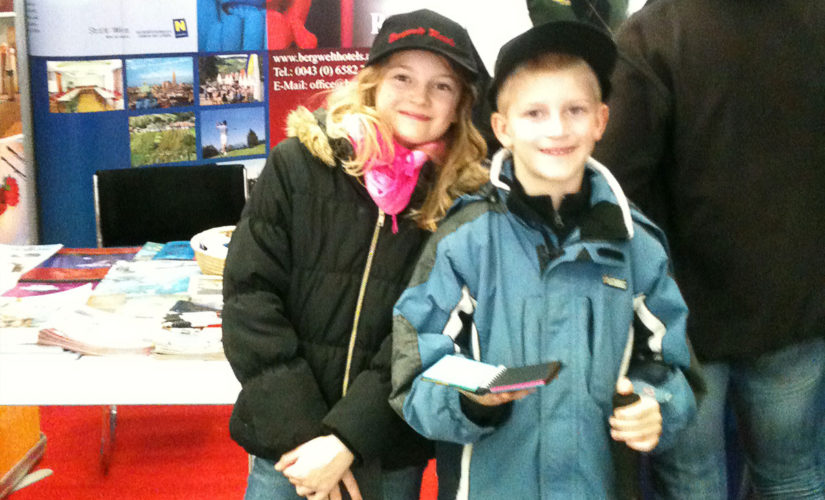 Junge Bergwelt Fans auf der Messe St. Gallen 2016